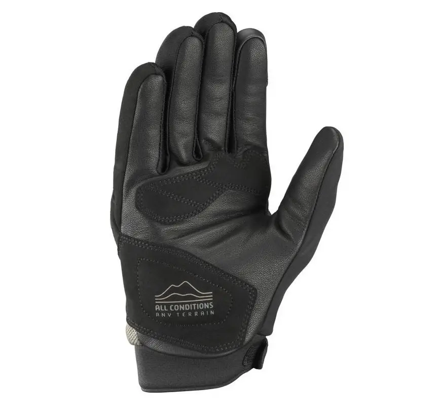 Manusi barbati Naked/Adventure vara Ixon model Namak MS culoare: khaki/negru – degete tactile, XL (10/11)