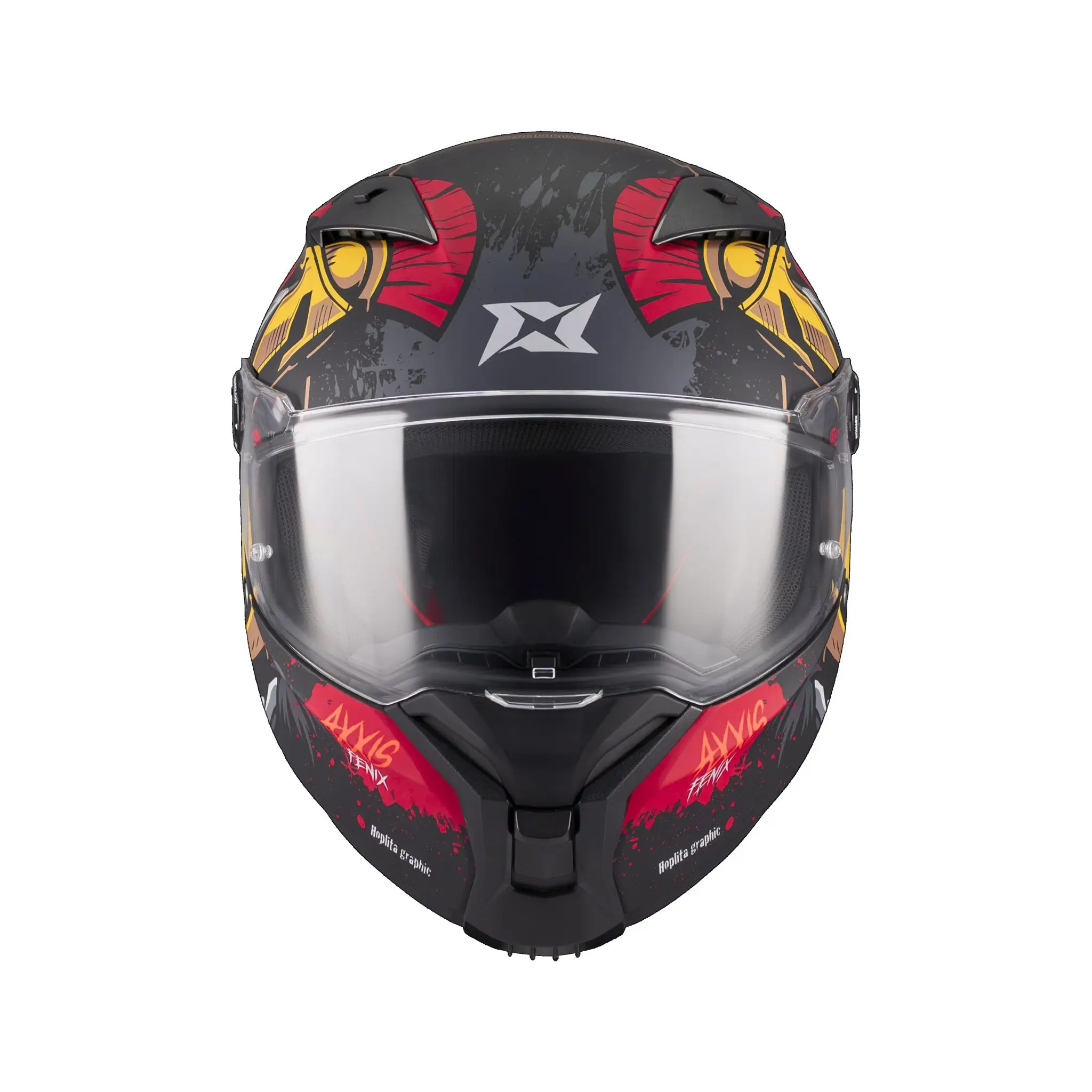 Casca integrala Axxis Fenix Hoplita B5 rosu lucios – tip viziera: MT-V-31B – DKS429 L (59/60cm)