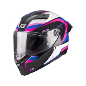 Casca integrala Axxis Fenix Turbulence B8 roz lucios – tip viziera: MT-V-31B – DKS429 S (55/56cm)