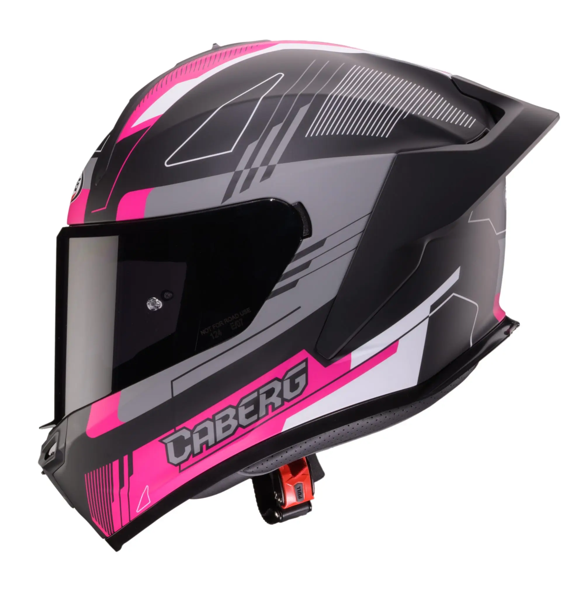 Casca integrala Caberg model Roxter Colt S2 negru/fuchsia (roz)/gri mat Pinlock ready Negru/fuchsia (roz)/alb mat XS (53/54cm)