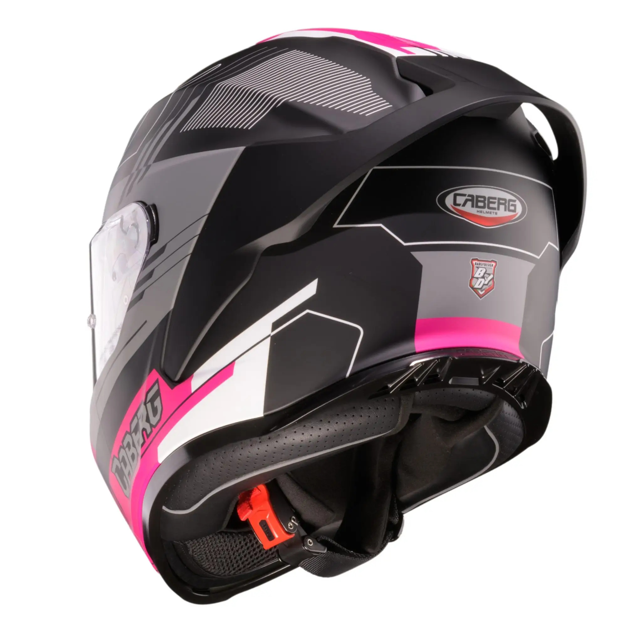Casca integrala Caberg model Roxter Colt S2 negru/fuchsia (roz)/gri mat Pinlock ready Negru/fuchsia (roz)/alb mat XS (53/54cm)