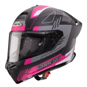 Casca integrala Caberg model Roxter Colt S2 negru/fuchsia (roz)/gri mat Pinlock ready Negru/fuchsia (roz)/alb mat XS (53/54cm)