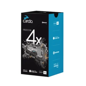 Sistem comunicatie moto complet Cardo model Freecom 4X single – kit 1 bucata (pentru 1 utilizator)