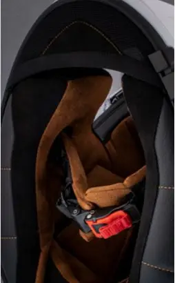 Casca integrala MT Jarama Baux E15 rosu fluor mat – model Retro – Cafe Racer Rosu mat XS (53/54cm)