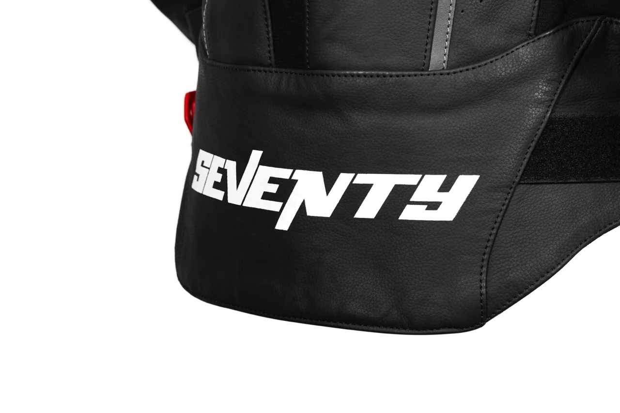 Geaca (jacheta) motociclete barbati Racing Seventy all season/iarna model SD-JL24 Spoiler culoare: negru/rosu, 4XL