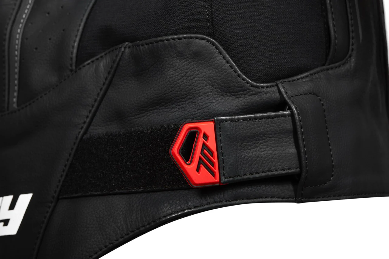 Geaca (jacheta) motociclete barbati Racing Seventy all season/iarna model SD-JL24 Spoiler culoare: negru/rosu, 4XL