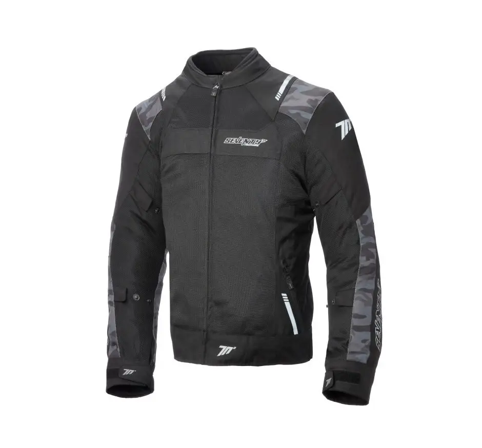 Geaca (jacheta) barbati Racing vara Seventy model SD-JR52 culoare: negru/camuflaj
