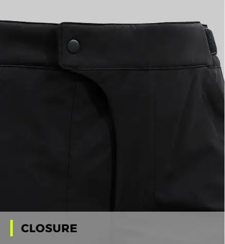 Pantaloni motociclete barbati Touring/Adventure Seventy All season model SD-PT9 Expedition culoare: negru – concept modular (pantaloni laminati; waterproof si pe exterior) 4XL
