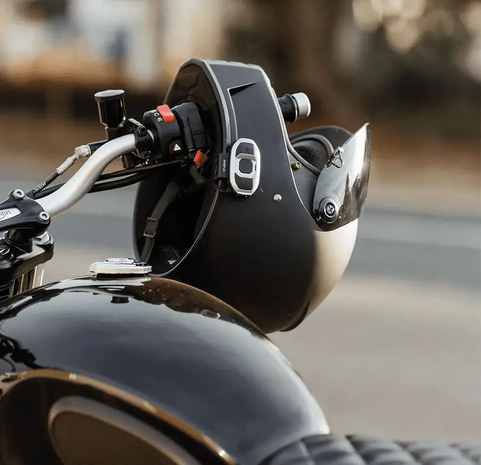 Sistem comunicare moto complet Bluetooth INTERCOM SENA model SF4 – kit 1 bucata (pentru 1 utilizator)