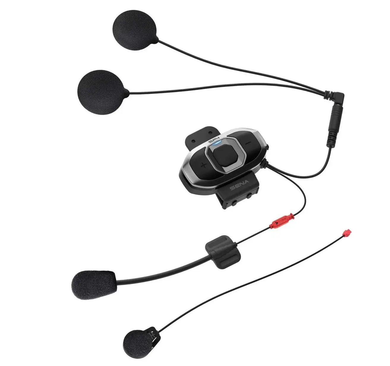 Sistem comunicare moto complet Bluetooth INTERCOM SENA model SF4 – kit 1 bucata (pentru 1 utilizator)