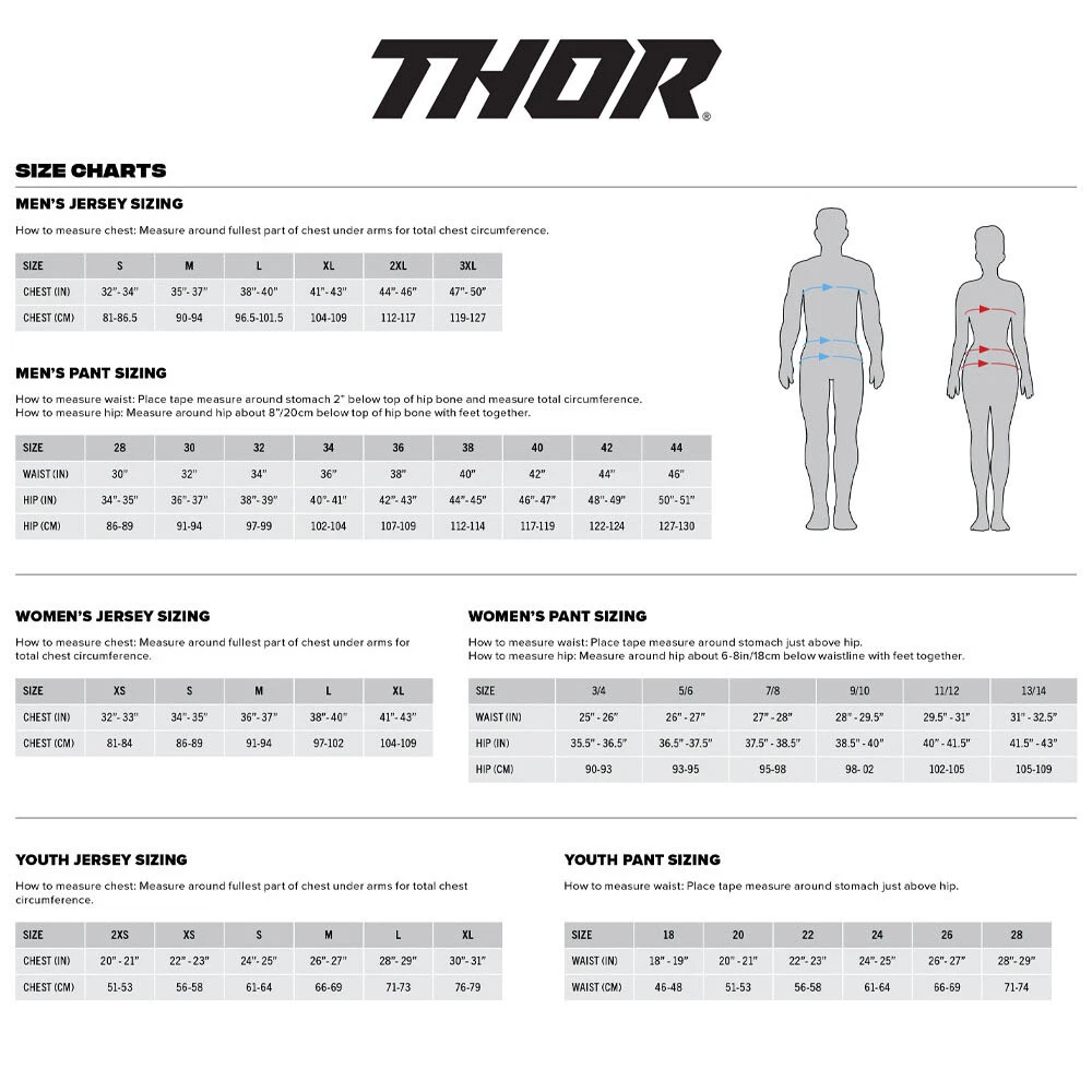 Tricou (bluza) cross-enduro Thor model Launchmode Forge culoare: albastru/gri/galben fluor
