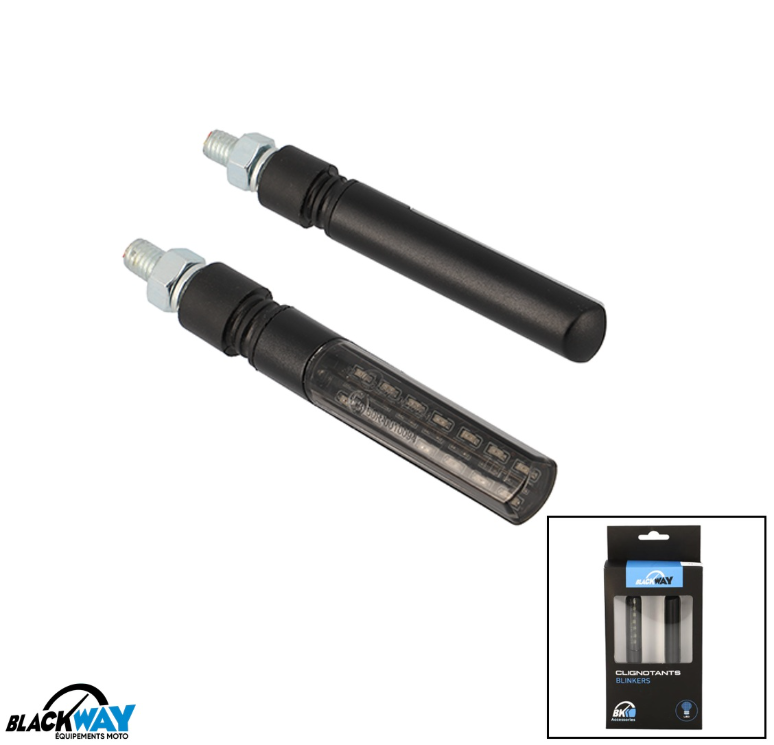 Set semnalizari LED tip "Supernova" - E-Mark (omologate) (semnalizari secventiale - varianta lunga)