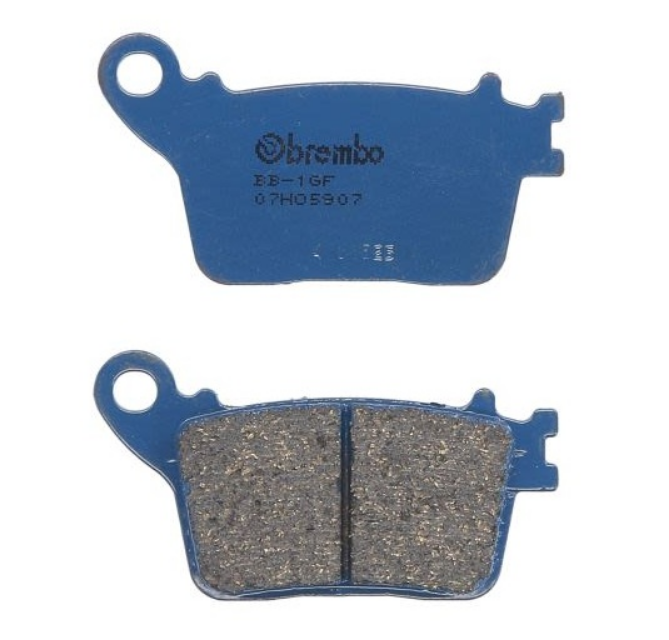 Set placute frana spate Brembo 07HO5907 - Honda Hornet - CBR 600 - CBR 1000 - Kawasaki ZX6R-10R Ninja - Yamaha YZF-R1 1000