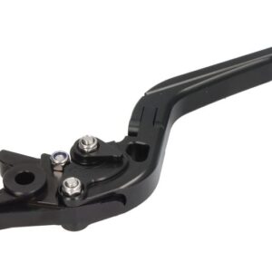 Maneta de frana 4RIDE culoare: negru, ondulat ajustat pentru HONDA CB, CBF, CBR, CRF, NC, VFR, VTX 600-1300 1993-2018