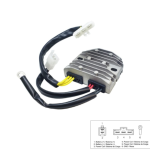 Regulator tensiune (releu incarcare) KTM RC 125 (14-19) - RC 200 (14-19) - RC 250 (16-18) - RC 390 (14-19) (DZE)