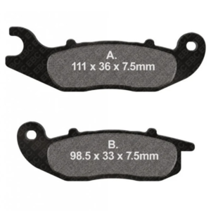 Set placute frana fata EBC SFA693 - Aprilia SR - Honda PCX 125 (19-24) - Liberty iGet - Medley (15-23) 50-150cc - Vespa GTS (17-23) 125-300cc
