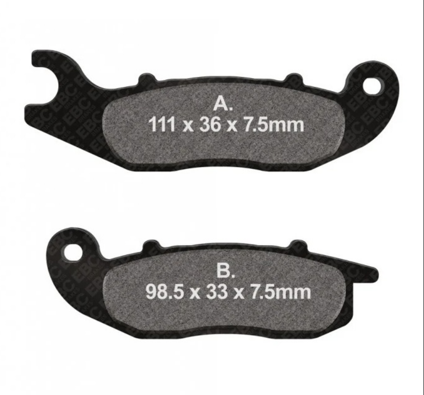 Set placute frana fata EBC SFA693 - Aprilia SR - Honda PCX 125 (19-24) - Liberty iGet - Medley (15-23) 50-150cc - Vespa GTS (17-23) 125-300cc