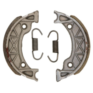 Set saboti frana fata-spate moped Piaggio Bravo - Boxer - Ciao - Si 2T AC 50cc (Ferodo)