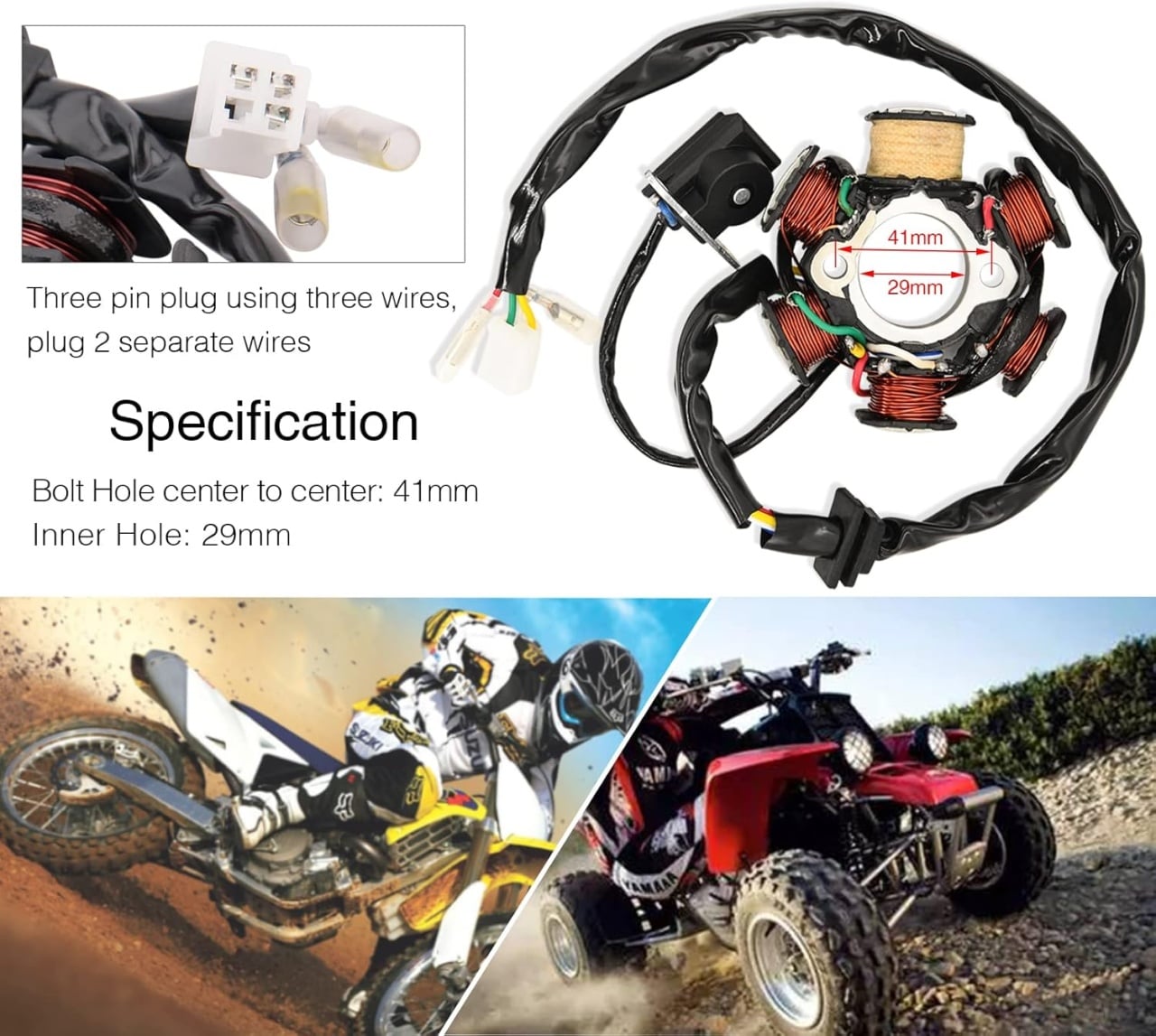 Instalatie electrica scuter GY6 50cc (9 in 1)