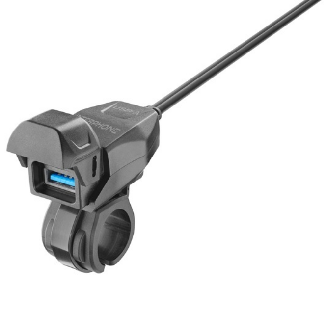 Priza USB mufa tip C - prindere pe ghidon