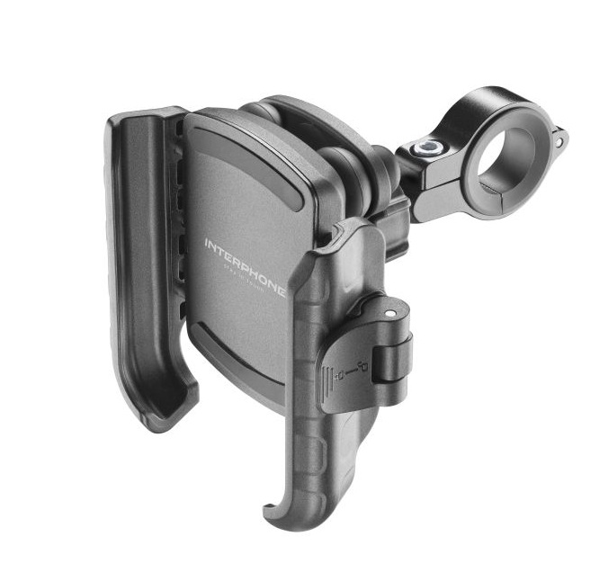 Suport telefon Interphone model Crab - suport universal montare telefon cu modul antivibratii integrat