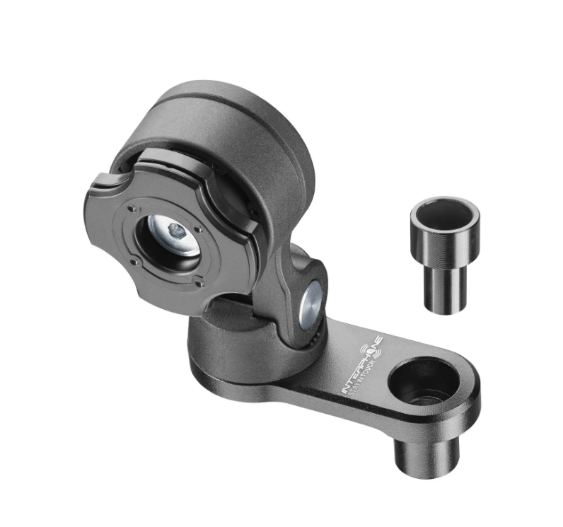 Suport telefon Interphone model Quiklox RISER MOUNT - suport universal montare telefon - montaj pe suportul de ambreiaj/oglinda