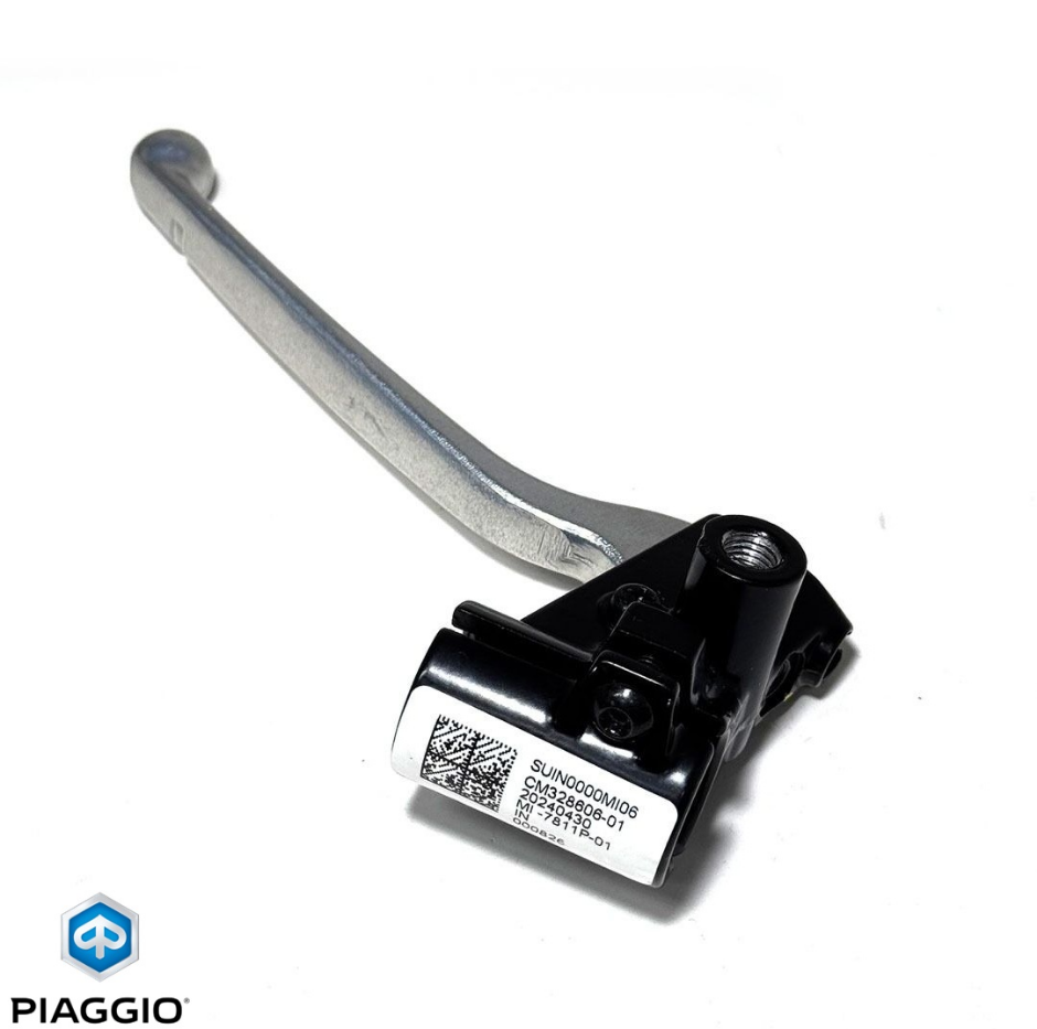 Ansamblu maneta frana stanga original Vespa Primavera - Sprint S 50-125-150cc