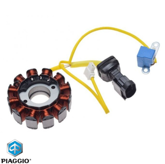 Magnetou (stator aprindere) original Gilera Runner VX-VXR 125-200cc - Piaggio Beverly - Fly - Liberty - Vespa LX - S 125-150cc
