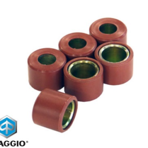 Set role variator 21x17x13.8gr originale Aprilia Atlantic - Gilera Nexus - Piaggio Beverly - MP3 - Vespa GTS - GTV 250-300cc - set 6 role