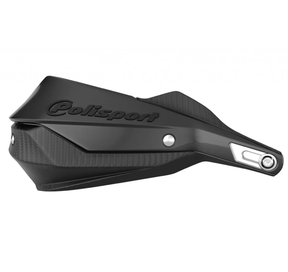 Set protectii maini (hand guard) aluminiu adventure/enduro Polisport Trail Blazer – culoare: negru