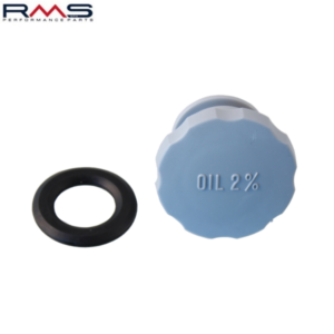 Buson rezervor benzina Piaggio Ape FL - FL2 - FL3 Europe - moped Piaggio Boxer - Bravo - Ciao - Grillo - Si 2T AC 50cc - culoare: gri
