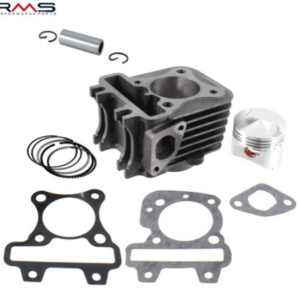 Set motor (kit cilindru) original Aprilia Scarabeo - Piaggio Fly - Liberty - Vespa LX 4T AC 80cc D.47 mm bolt 13 (2 supape)