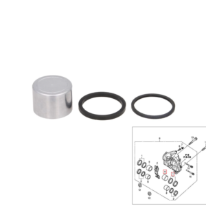 Kit pistonas superior etrier frana fata Honda CBR 600 RR (09-16) - CBR 1000 RR Fireblace (04-16) - CB 1000 R (08-16) (TourMax)