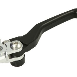 Maneta ambreiaj 4RIDE culoare: argintiu/negru, incasabil ajustat pentru HUSQVARNA FC, FE, TE; KTM EXC, EXC-F, EXC-R, SMR, SX, SX-F, SX-R, XC, XC-F, XC-W, XCF-W, XCR-W 125-530 2006-2017