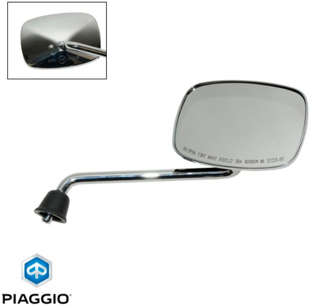 Oglinda (retrovizor) dreapta originala Vespa S (07-12) - Vespa S 4T 4V (08-12) - Vespa S 4T (07-12) 50-125-150cc