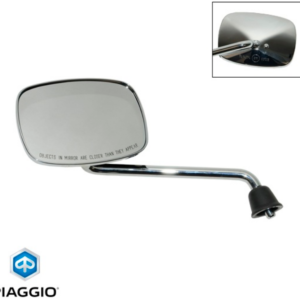 Oglinda (retrovizor) stanga originala Vespa S (07-12) - Vespa S 4T 4V (08-12) - Vespa S 4T (07-12) 50-125-150cc