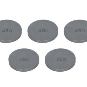 Placi de supape 25mm x2,8mm, (5buc) pentru HONDA CB, CBX; TRIUMPH ADVENTURER, AMERICA, BONNEVILLE, DAYTONA, LEGEND, ROCKET, SCRAMBLER, SPEED TRIPLE, SPEEDMASTER, SPRINT 350-2300 1978-2016