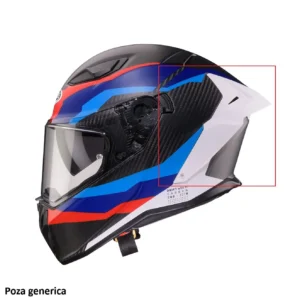 Spoiler casca integrala Caberg model Drift Evo II Carbon MSPORT S3 – culoare: alb mat (compatibil cu marimile XS-M)