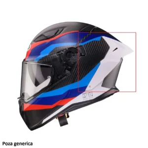 Spoiler casca integrala Caberg model Drift Evo II Carbon MSPORT S3 – culoare: alb mat (compatibil cu marimile L-XXL)
