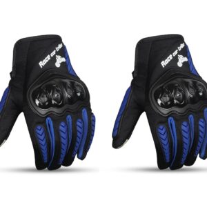 Manusi cu protectie Pro Biker (albastre)