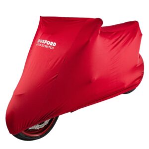 Husa de motocicleta OXFORD PROTEX STRETCH Indoor CV1 culoare rosu, marime L