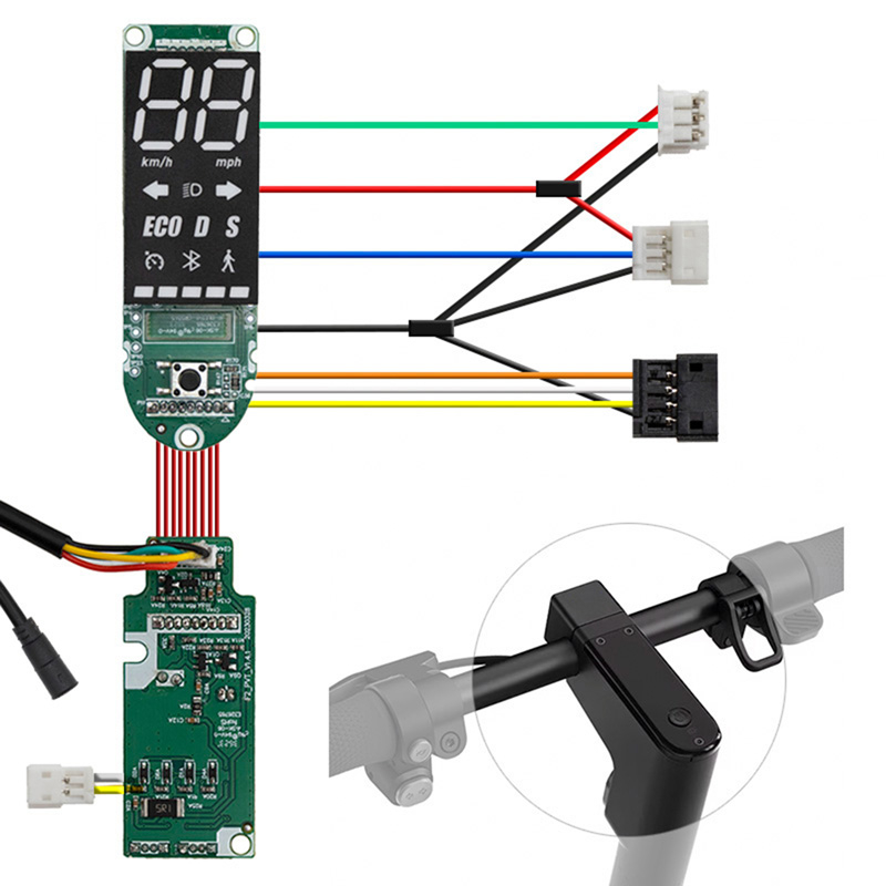 Kit controller si display trotineta electrica Ninebot F2 (delimitat viteza 32km/h)