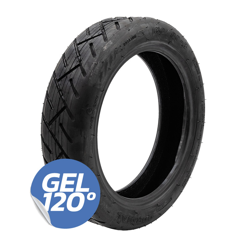 Anvelopa tubeless trotineta electrica cu gel Yuanxing 60/90-8