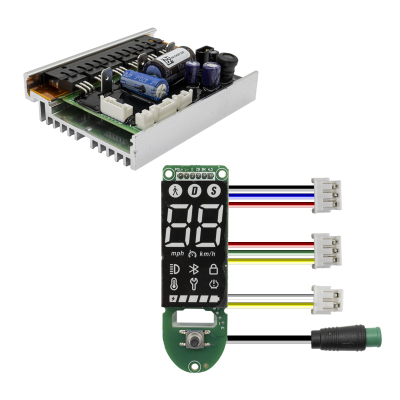 Kit controler si display trotineta electrica Xiaomi Mi4 delimitat (viteza 25km/h)