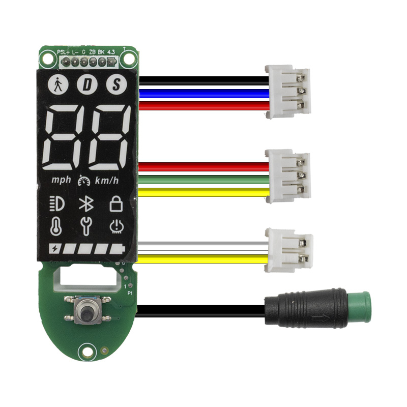 Kit controler si display trotineta electrica Xiaomi Mi4 delimitat (viteza 25km/h)
