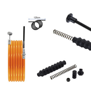 Cablu de frana tambur trotineta electrica Xiaomi 5, 5 Pro, 5 Max, 5 Plus 141 cm portocaliu