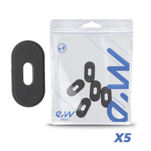 Set 5 dopuri din silicon pentru compartimentul bateriei trotineta electrica Xiaomi 4 Lite (generatia a 2-a) original negru
