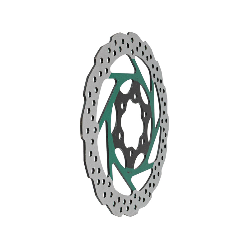 Disc frana trotineta electrica V2 6H 140mm verde