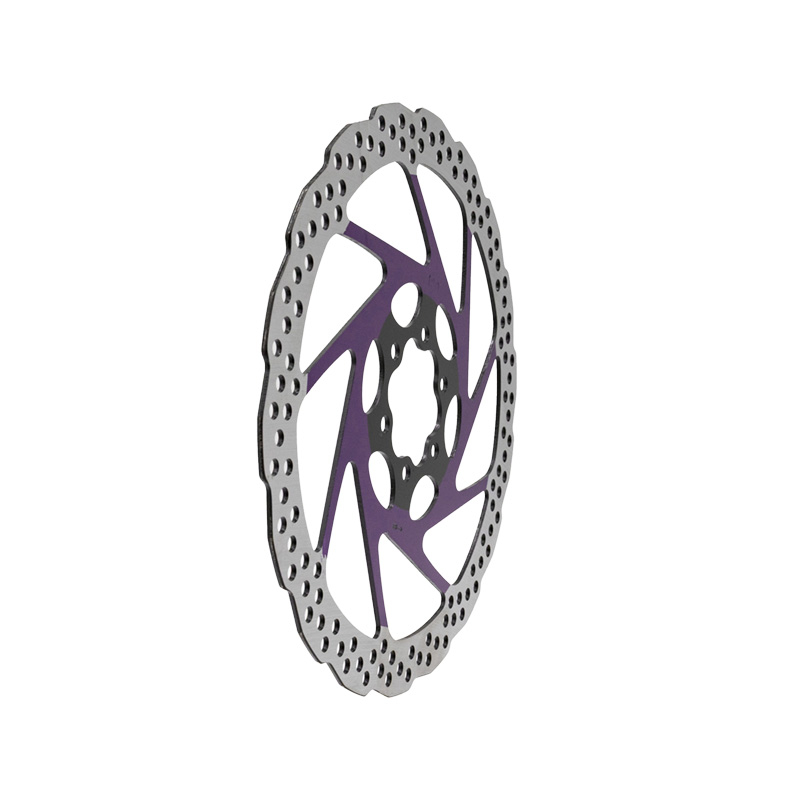 Disc frana trotineta electrica V2 6H 180mm violet