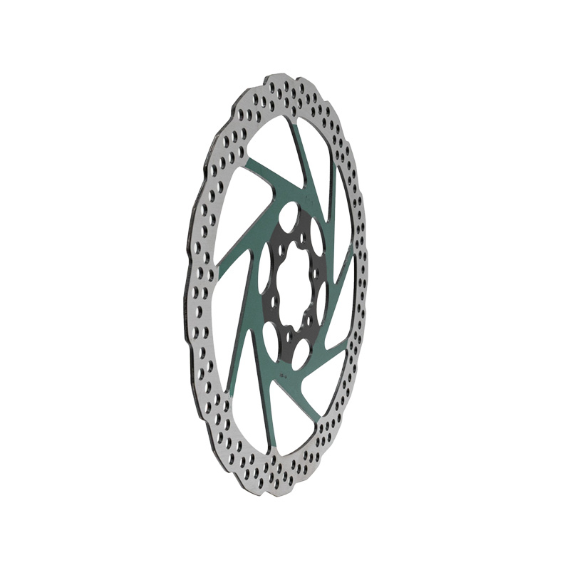 Disc frana trotineta electrica V2 6H 180mm verde